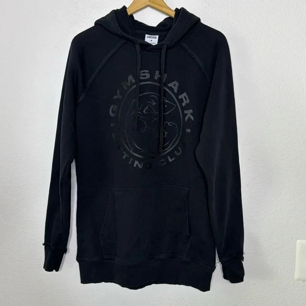 Gymshark Lifting Club Hoodie black Sweatshirt size Medium